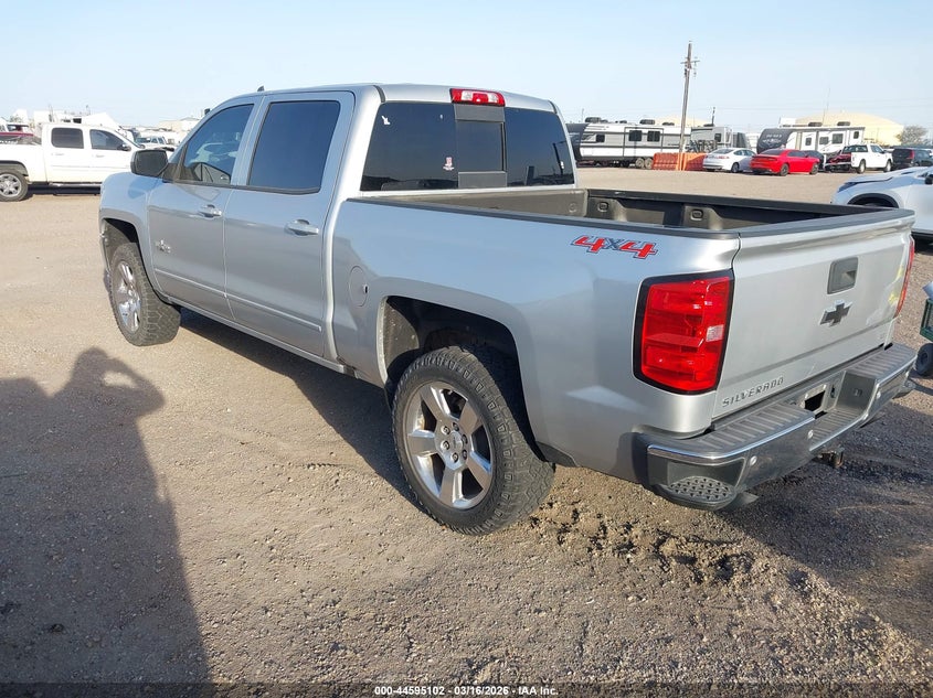 2017 Chevrolet Silverado 1500 VIN 3GCUKREC2HG380193 IAAI salvage auction — HAIL, Original (Texas), sold $8,450 on 2026-08-19 (photo 3)