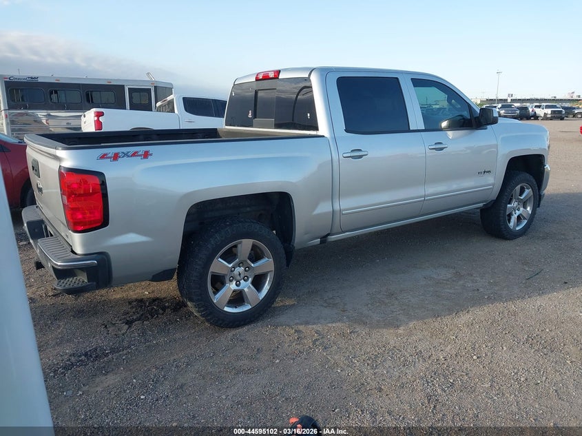 2017 Chevrolet Silverado 1500 VIN 3GCUKREC2HG380193 IAAI salvage auction — HAIL, Original (Texas), sold $8,450 on 2026-08-19 (photo 4)