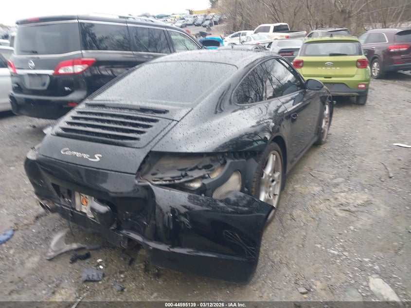 2005 Porsche 911 VIN WP0AB29965S740448 IAAI salvage auction — FRONT & REAR, Salvage (Georgia), sold $14,800 on 2026-09-06 (photo 4)