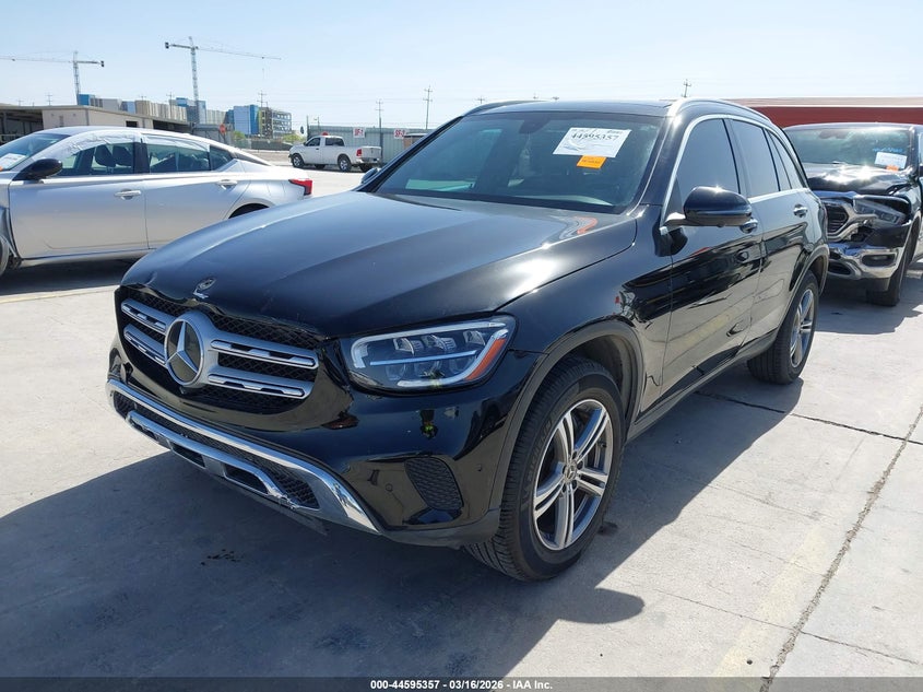 2021 Mercedes-benz Glc VIN W1N0G8DB5MF894577 IAAI salvage auction — REAR END, Salvage Title, sold $1,550 on 2026-08-31 (photo 2)