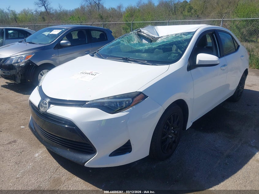 2019 Toyota Corolla VIN 5YFBURHE8KP890872 IAAI salvage auction — ROLLOVER, Salvage Title, sold $1,700 on 2026-08-01 (photo 2)
