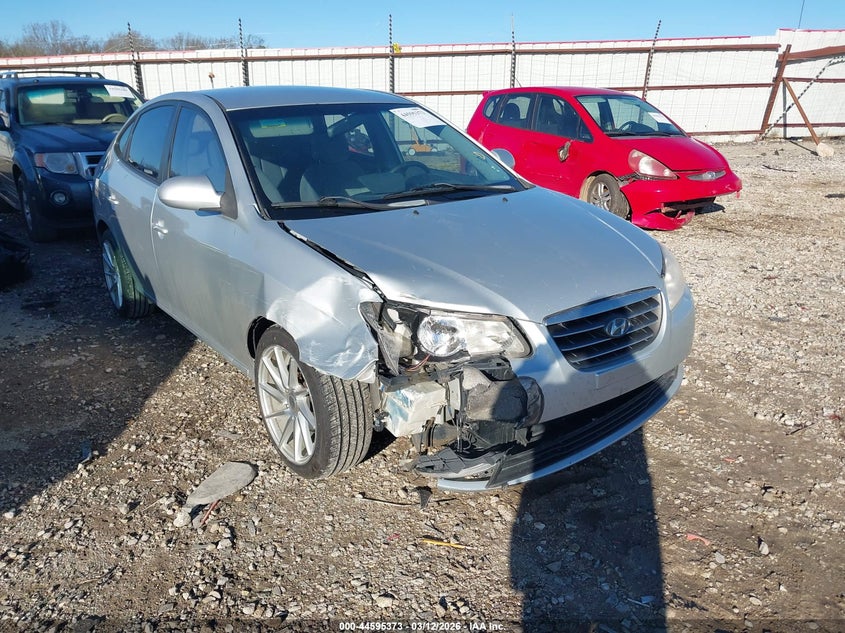 2009 Hyundai Elantra VIN KMHDU46D09U693306 IAAI salvage auction — FRONT END, Clear (Arkansas), sold $575 on 2026-07-30 (photo 6)