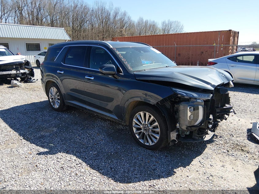 2020 Hyundai Palisade VIN KM8R5DHE5LU038932 IAAI salvage auction — FRONT END, Salvage Title, sold $4,800 on 2026-08-01 (photo 1)
