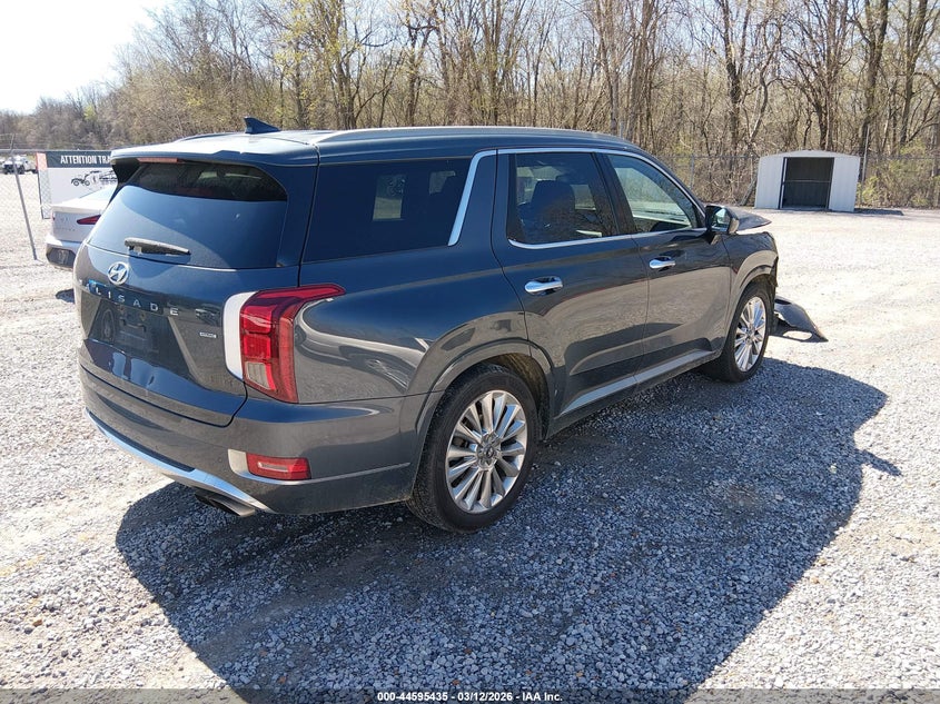 2020 Hyundai Palisade VIN KM8R5DHE5LU038932 IAAI salvage auction — FRONT END, Salvage Title, sold $4,800 on 2026-08-01 (photo 4)