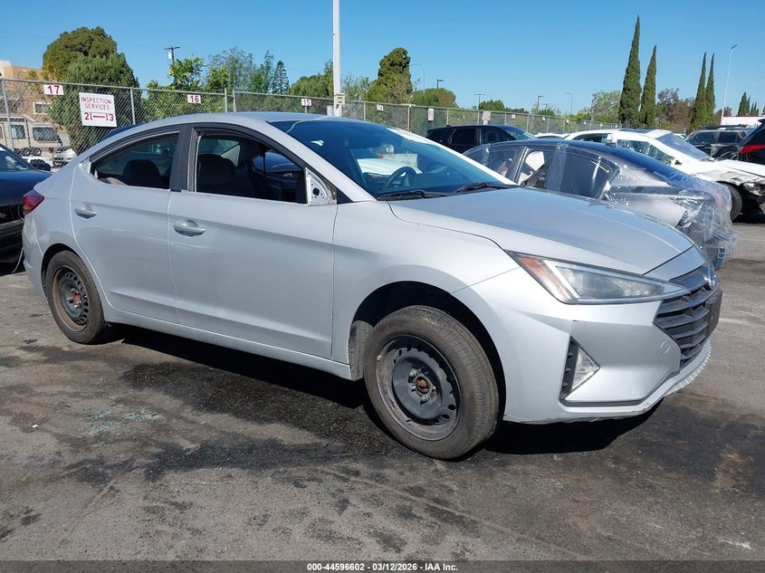 2019 Hyundai Elantra VIN KMHD74LF2KU861577 IAAI salvage auction — THEFT, Salvage (California), sold $325 on 2026-07-09 (photo 1)