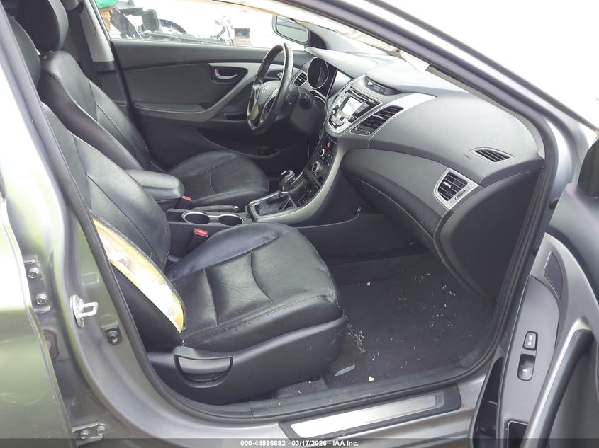 2014 Hyundai Elantra VIN KMHDH4AH2EU167025 IAAI salvage auction — ALL OVER, Clear-Dealer Only (Kentucky), sold $275 on 2026-07-16 (photo 5)
