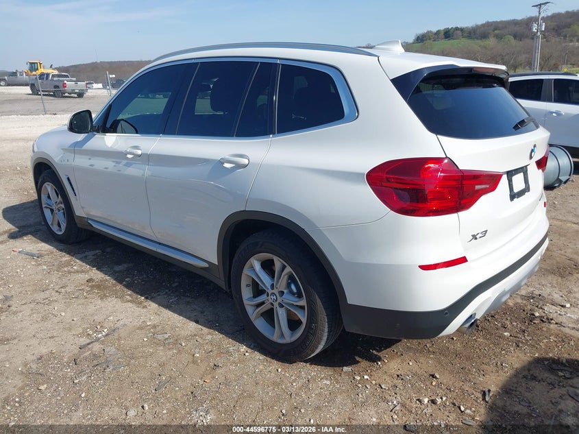 2019 BMW X3 VIN 5UXTR7C51KLR46532 IAAI salvage auction — RIGHT SIDE, Salvage Title, sold $7,200 on 2026-07-19 (photo 3)
