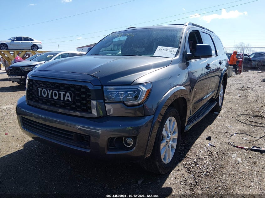 2013 Toyota Sequoia VIN 5TDYY5G17DS043793 IAAI salvage auction — LEFT SIDE, Salvage Title, sold $5,150 on 2026-07-22 (photo 2)