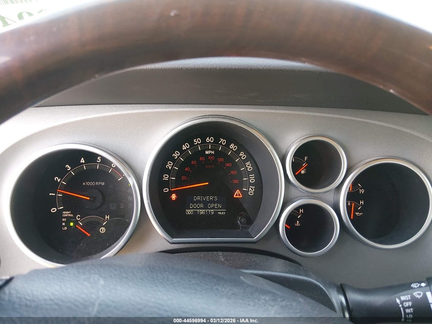 2013 Toyota Sequoia VIN 5TDYY5G17DS043793 IAAI salvage auction — LEFT SIDE, Salvage Title, sold $5,150 on 2026-07-22 (photo 7)