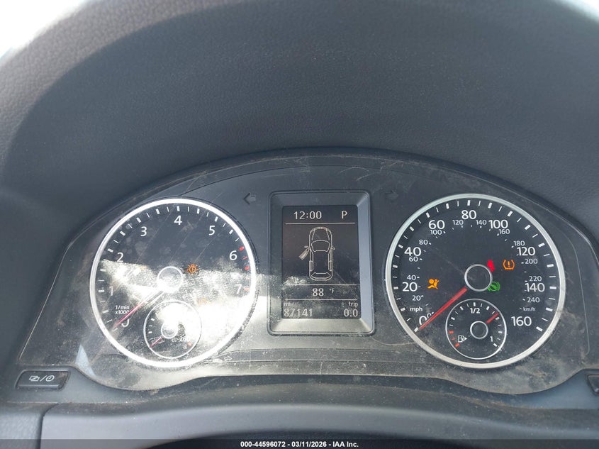 2015 Volkswagen Tiguan VIN WVGAV7AX6FW501096 IAAI salvage auction — FRONT END, Rebuildable (Florida), sold $825 on 2026-07-06 (photo 7)