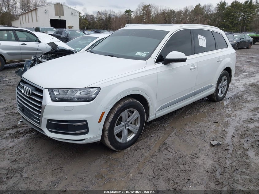 2019 Audi Q7 VIN WA1LHAF77KD027623 IAAI salvage auction — RIGHT FRONT, Salvage Title, sold $7,250 on 2026-07-14 (photo 2)