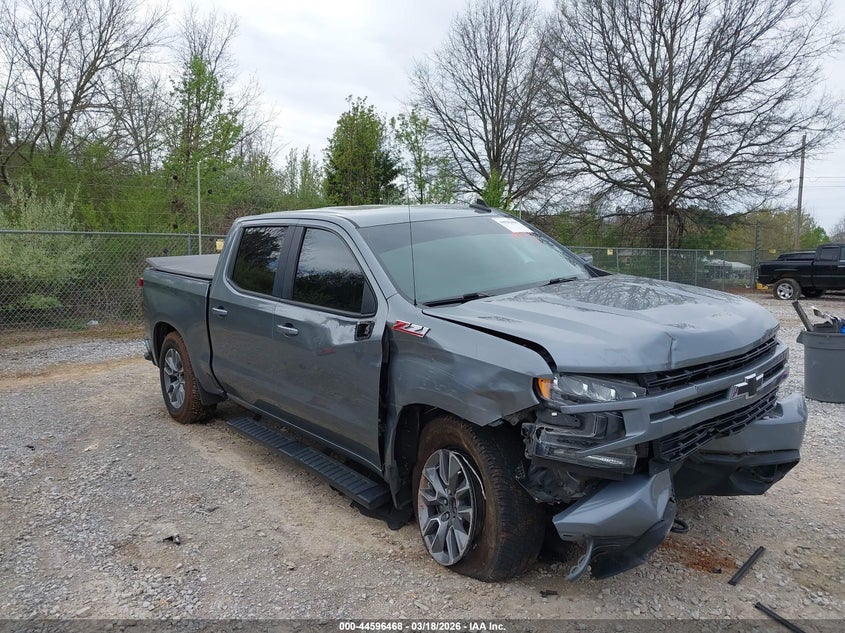 2019 Chevrolet Silverado VIN 1GCUYEED5KZ397139 IAAI salvage auction — FRONT END, Salvage Title, sold $7,400 on 2026-08-03 (photo 1)