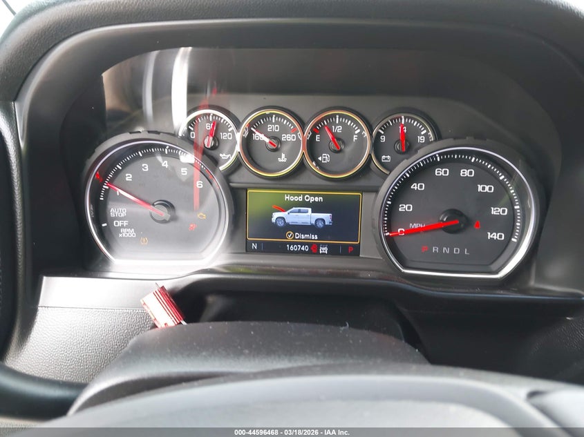 2019 Chevrolet Silverado VIN 1GCUYEED5KZ397139 IAAI salvage auction — FRONT END, Salvage Title, sold $7,400 on 2026-08-03 (photo 7)