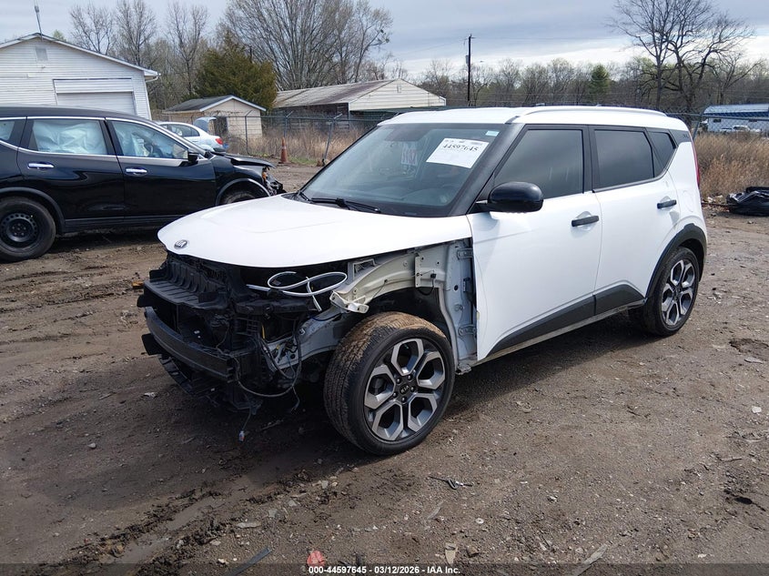 2020 Kia Soul VIN KNDJ23AU7L7007315 IAAI salvage auction — FRONT END, Salvage Title, sold $2,100 on 2026-07-21 (photo 2)