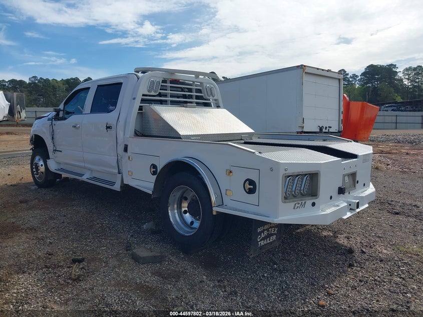 2022 Ford F450 VIN 1FT8W4DT2NEC44434 IAAI salvage auction — LEFT SIDE, Original (Texas), sold $27,450 on 2026-08-20 (photo 3)