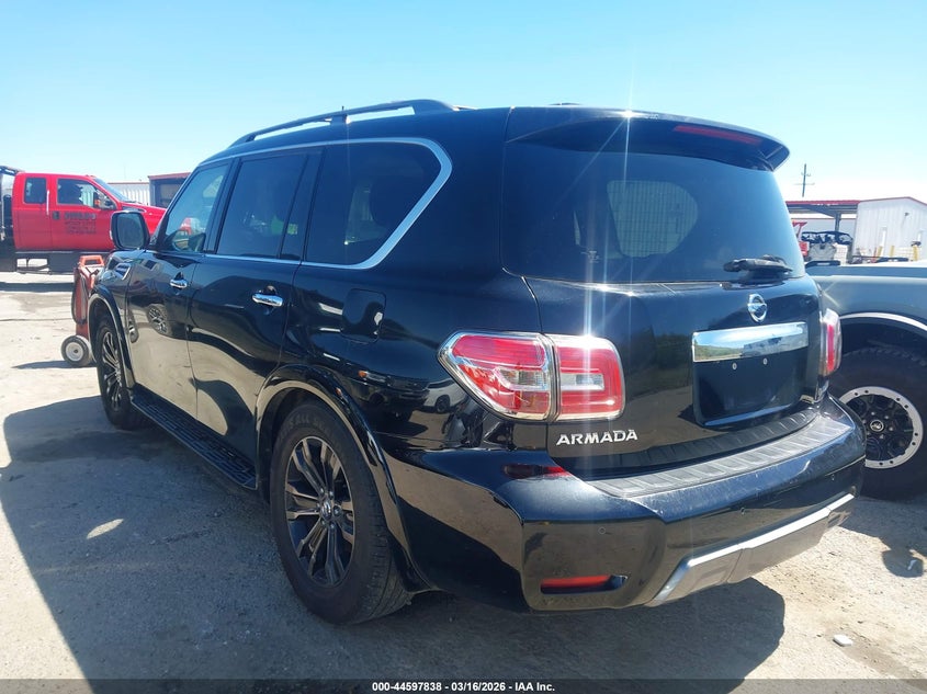 2019 Nissan Armada VIN JN8AY2NF7K9350265 IAAI salvage auction — FRONT END, Salvage (Mississippi), sold $5,650 on 2026-07-07 (photo 3)