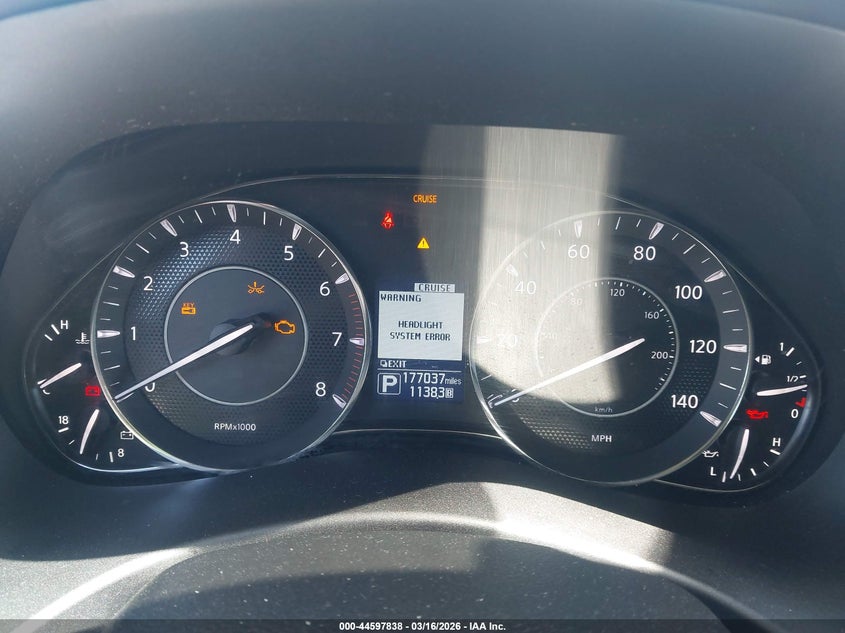 2019 Nissan Armada VIN JN8AY2NF7K9350265 IAAI salvage auction — FRONT END, Salvage (Mississippi), sold $5,650 on 2026-07-07 (photo 7)