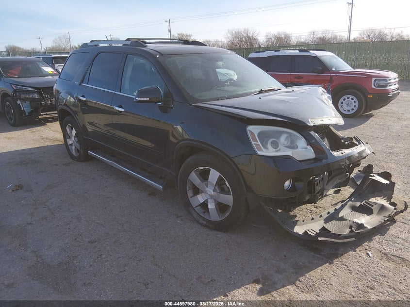2011 Gmc Acadia VIN 1GKKVRED2BJ113265 IAAI salvage auction — FRONT END, Salvage (Kansas), sold $625 on 2026-07-10 (photo 1)