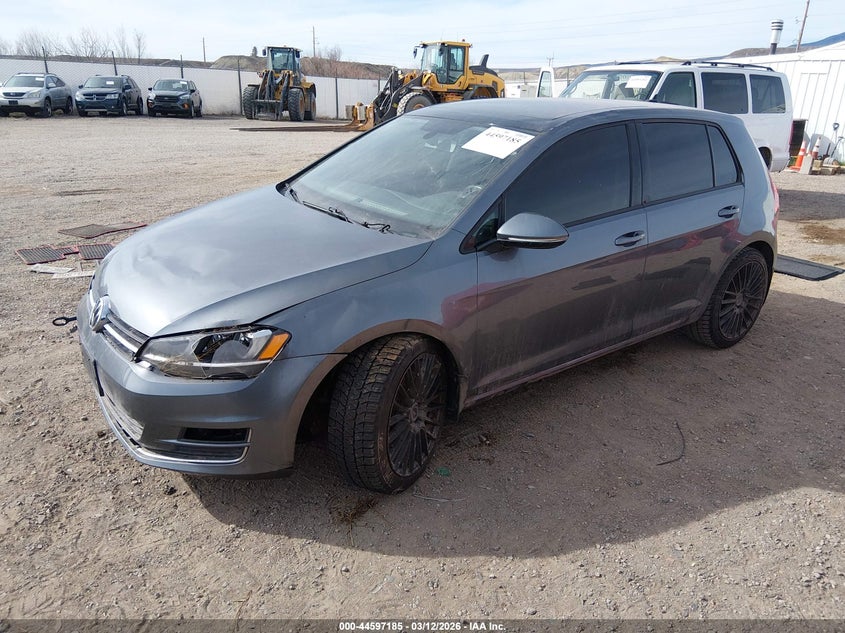 2015 Volkswagen Golf VIN 3VWRA7AU6FM050953 IAAI salvage auction — LEFT FRONT, Salvage (Colorado), sold $2,700 on 2026-07-22 (photo 2)