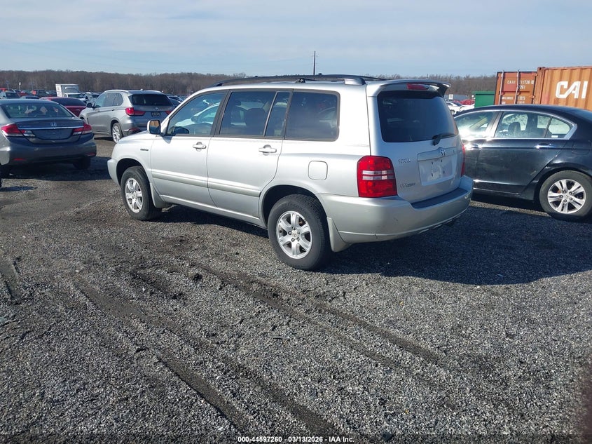 2002 Toyota Highlander VIN JTEHF21AX20086694 IAAI salvage auction — NORMAL WEAR, Clear (Montana), sold $800 on 2026-07-13 (photo 3)