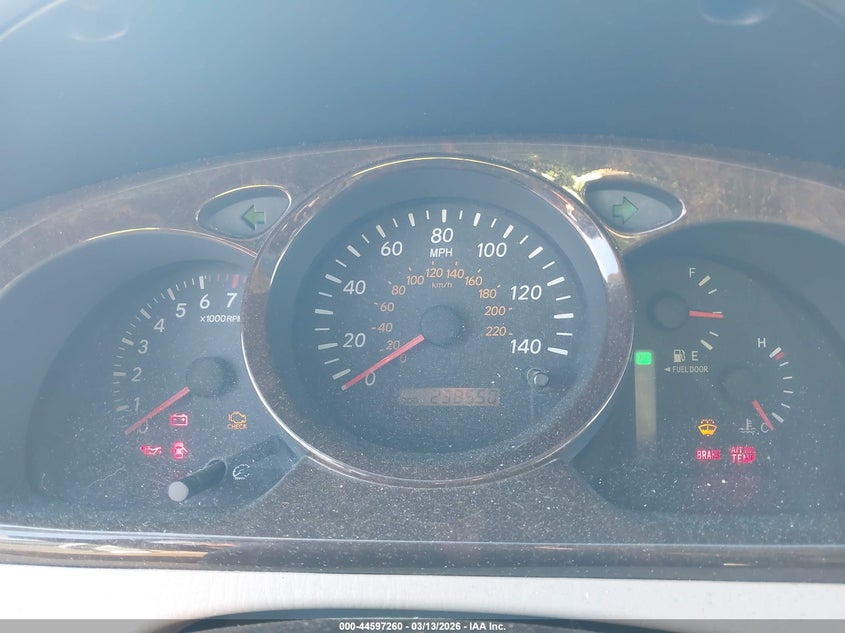 2002 Toyota Highlander VIN JTEHF21AX20086694 IAAI salvage auction — NORMAL WEAR, Clear (Montana), sold $800 on 2026-07-13 (photo 7)