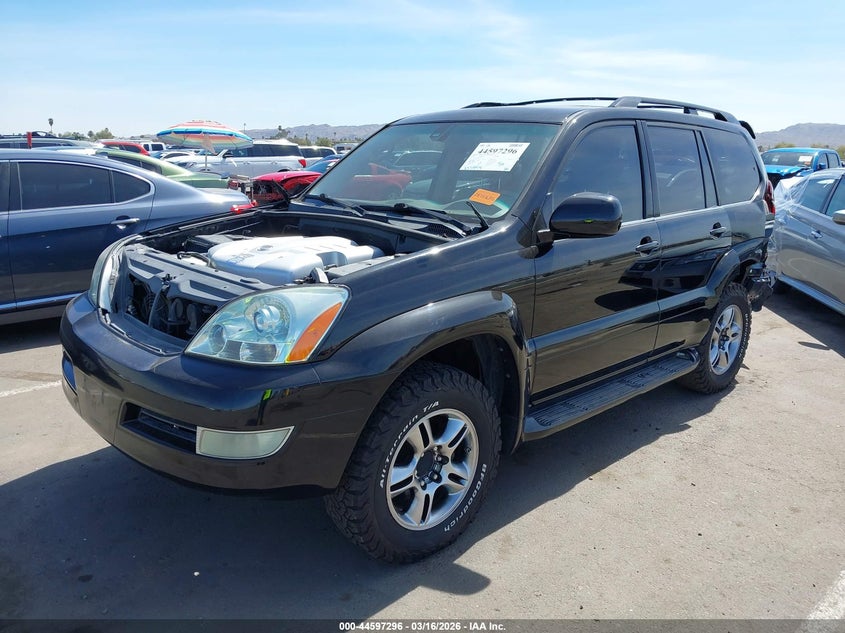 2004 Lexus Gx VIN JTJBT20X940042131 IAAI salvage auction — FRONT END, Salvage (Arizona), sold $2,550 on 2026-07-14 (photo 2)