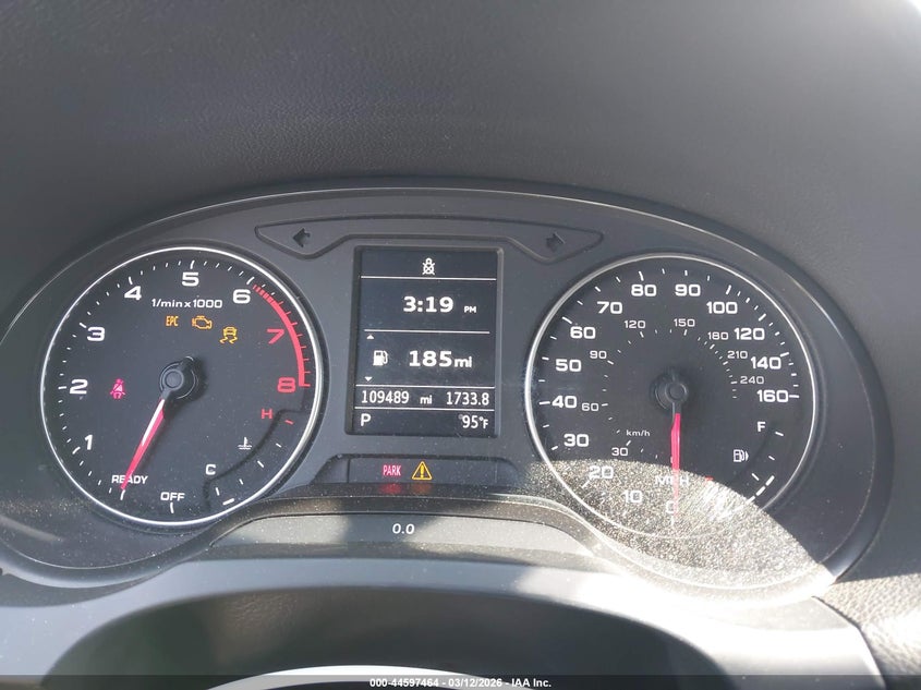 2016 Audi A3 VIN WAUA7GFF1G1069785 IAAI salvage auction — LEFT SIDE, Salvage (California), sold $1,150 on 2026-07-21 (photo 7)