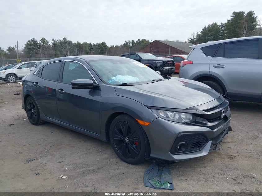 2019 Honda Civic VIN SHHFK7H68KU400719 IAAI salvage auction — FRONT & REAR, Salvage (Massachusetts), sold $2,150 on 2026-07-31 (photo 1)