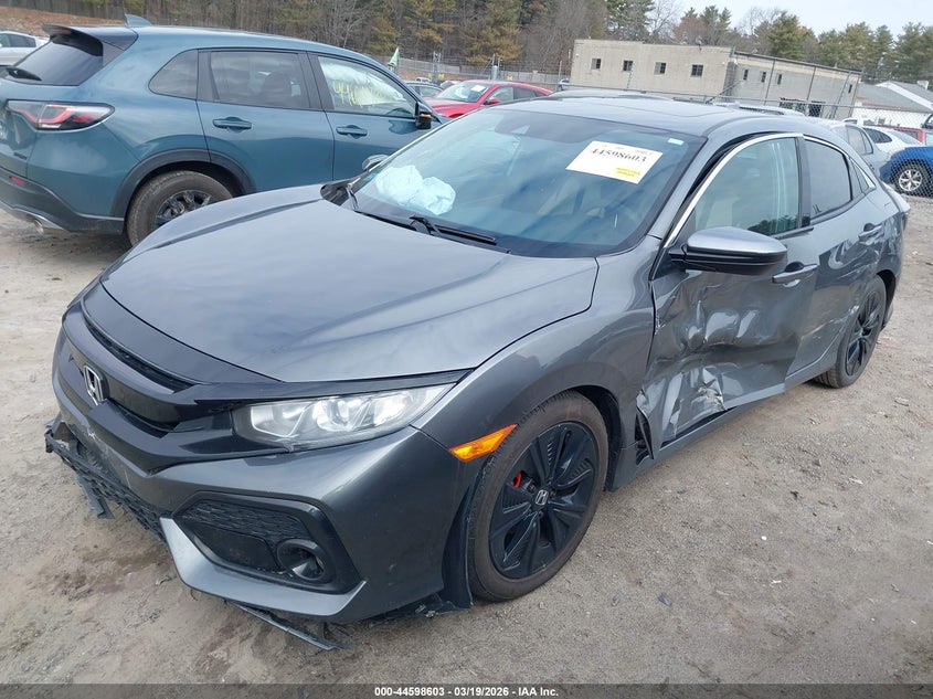 2019 Honda Civic VIN SHHFK7H68KU400719 IAAI salvage auction — FRONT & REAR, Salvage (Massachusetts), sold $2,150 on 2026-07-31 (photo 2)