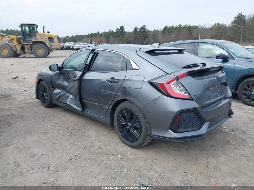 2019 Honda Civic VIN SHHFK7H68KU400719 IAAI salvage auction — FRONT & REAR, Salvage (Massachusetts), sold $2,150 on 2026-07-31 (photo 3)