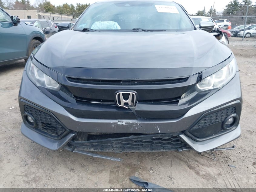 2019 Honda Civic VIN SHHFK7H68KU400719 IAAI salvage auction — FRONT & REAR, Salvage (Massachusetts), sold $2,150 on 2026-07-31 (photo 6)