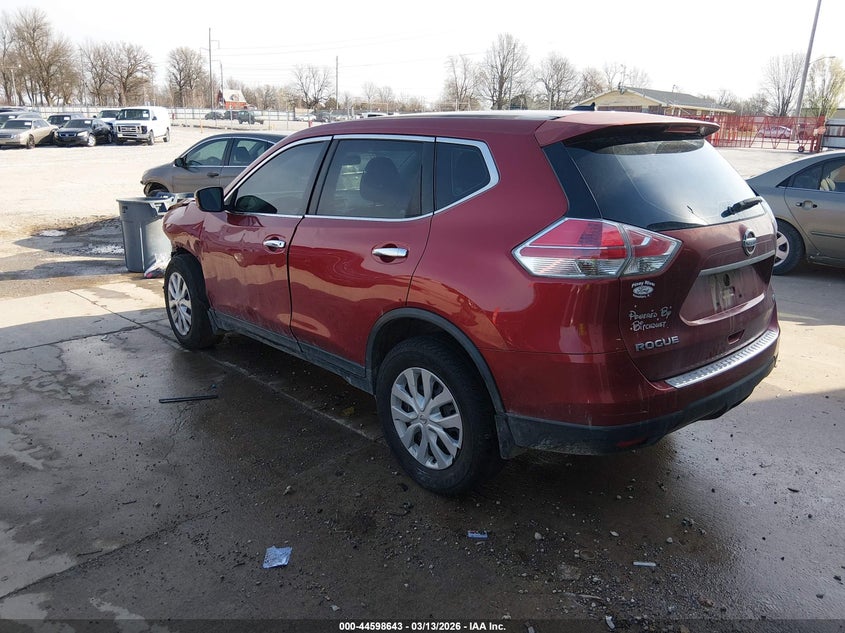2015 Nissan Rogue VIN KNMAT2MV8FP527121 IAAI salvage auction — FRONT END, Salvage (Missouri), sold $425 on 2026-07-20 (photo 3)