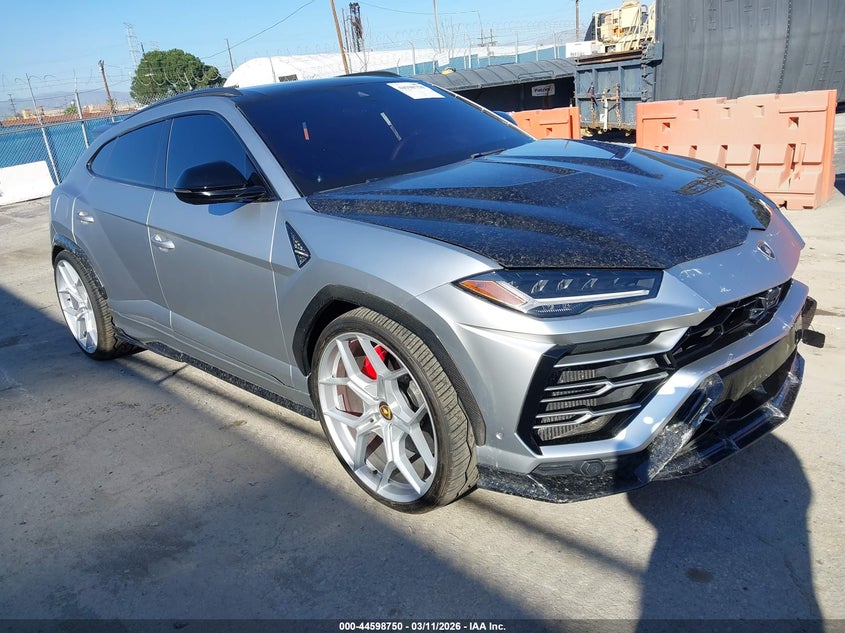 2019 Lamborghini Urus VIN ZPBUA1ZL2KLA04790 IAAI salvage auction — Rear End, Salvage (California), sold $79,000 on 2026-05-06 (photo 1)