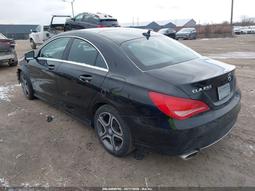2014 Mercedes-benz Cla-klasse VIN WDDSJ4EB9EN059118 IAAI salvage auction — FRONT END, Salvage (Michigan), sold $1,200 on 2026-08-13 (photo 3)