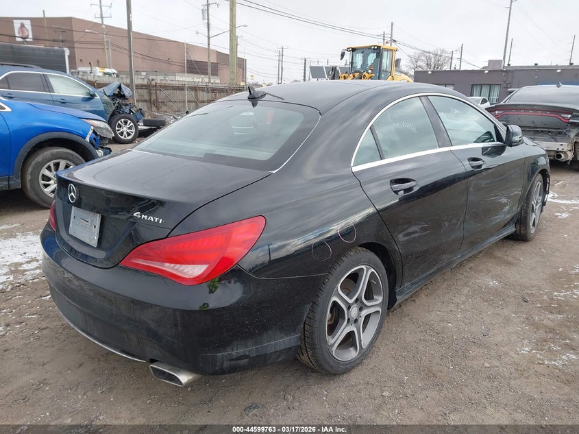 2014 Mercedes-benz Cla-klasse VIN WDDSJ4EB9EN059118 IAAI salvage auction — FRONT END, Salvage (Michigan), sold $1,200 on 2026-08-13 (photo 4)