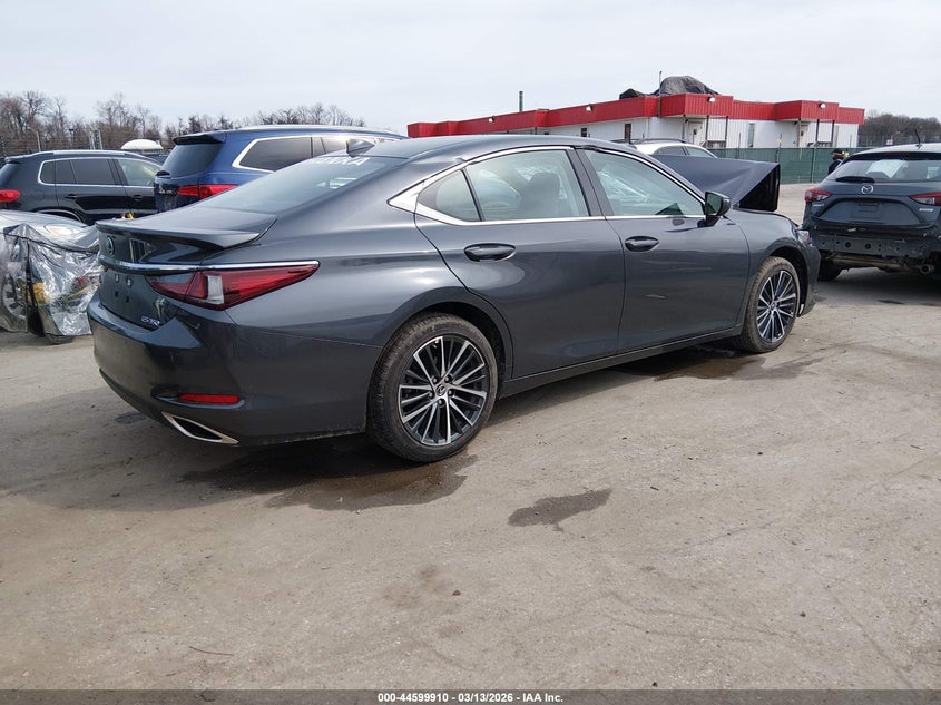 2025 Lexus ES VIN 58ADZ1B18SU206847 IAAI salvage auction — FRONT END, Salvage Title, sold $14,275 on 2026-07-30 (photo 4)