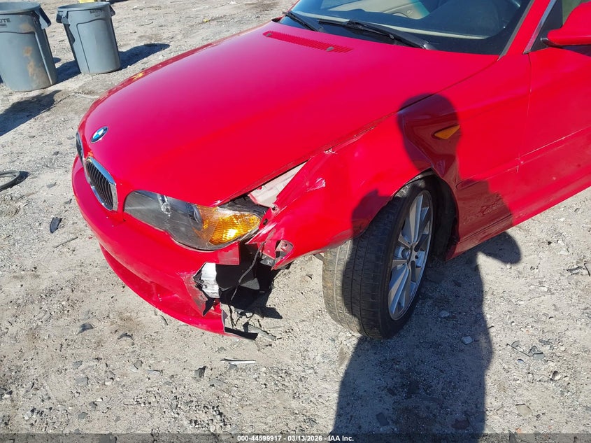 2004 BMW 3er VIN WBABW53464PL43828 IAAI salvage auction — FRONT END, Salvage (Georgia), sold $1,025 on 2026-07-31 (photo 6)