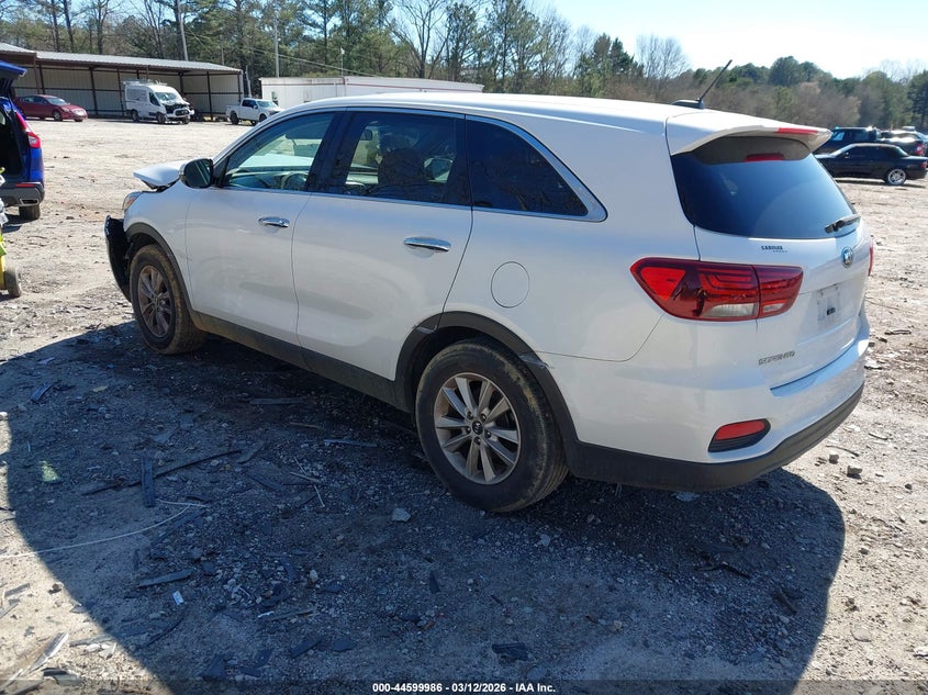 2019 Kia Sorento VIN 5XYPG4A34KG541253 IAAI salvage auction — FRONT END, Salvage (Georgia), sold $1,950 on 2026-07-10 (photo 3)