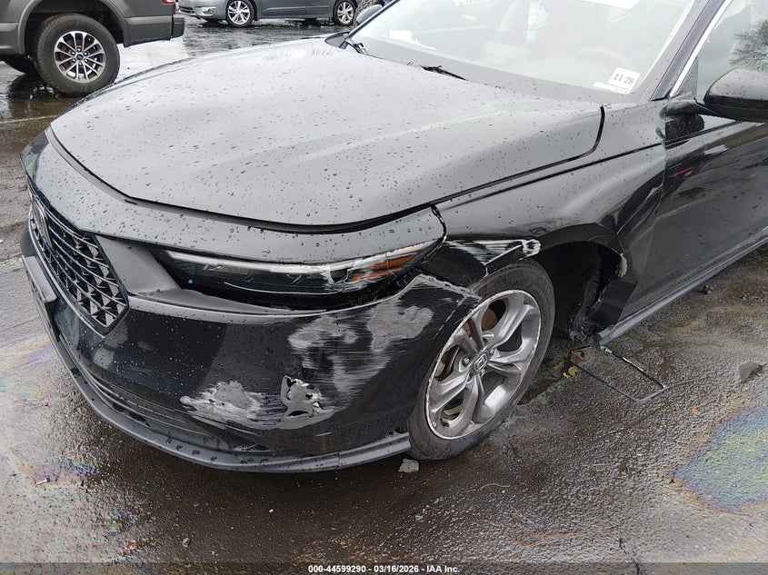 2024 Honda Accord VIN 1HGCY1F34RA005076 IAAI salvage auction — LEFT SIDE, Salvage Title, sold $25 on 2026-07-27 (photo 6)