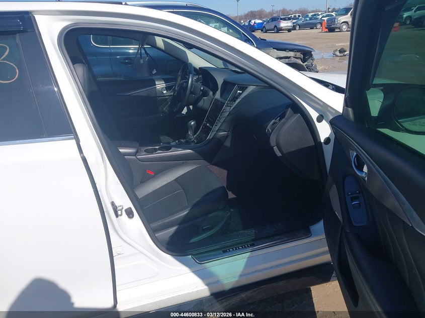 2017 Infiniti Q50 VIN JN1EV7AR8HM835722 IAAI salvage auction — UNKNOWN, Salvage Title, sold $3,700 on 2026-07-24 (photo 5)