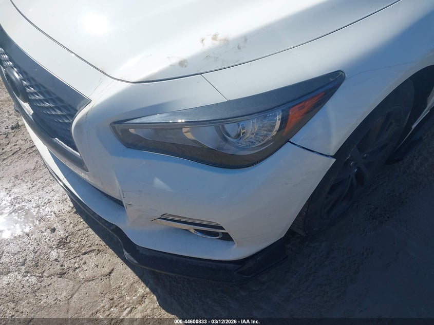 2017 Infiniti Q50 VIN JN1EV7AR8HM835722 IAAI salvage auction — UNKNOWN, Salvage Title, sold $3,700 on 2026-07-24 (photo 6)