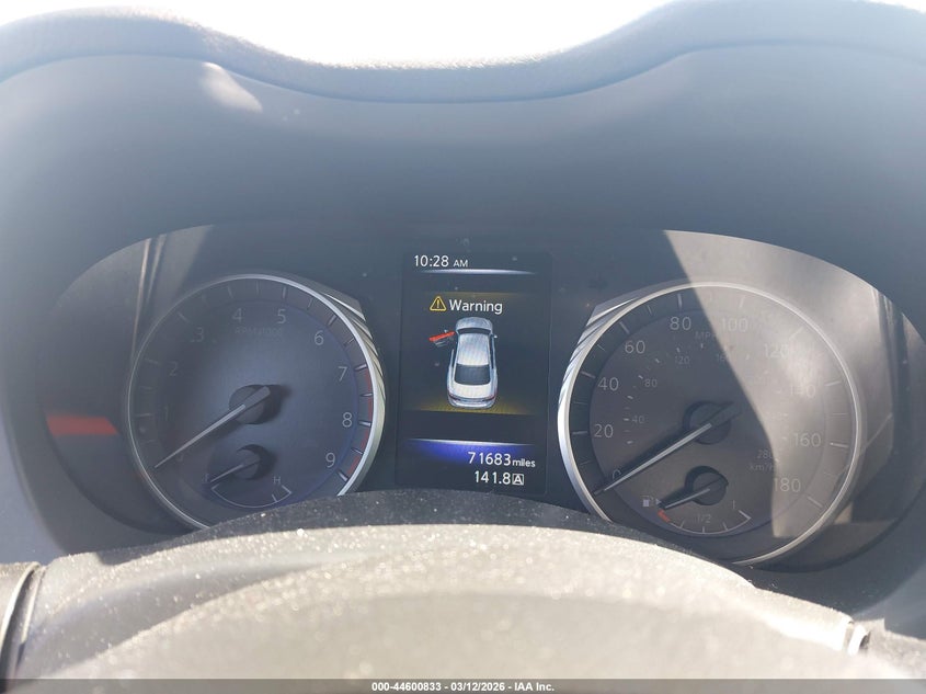 2017 Infiniti Q50 VIN JN1EV7AR8HM835722 IAAI salvage auction — UNKNOWN, Salvage Title, sold $3,700 on 2026-07-24 (photo 7)