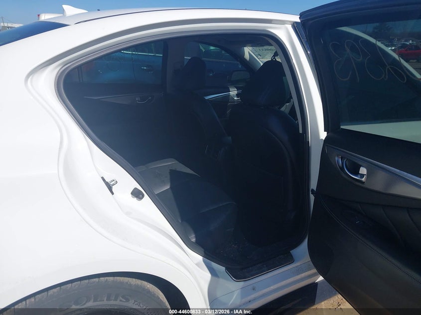 2017 Infiniti Q50 VIN JN1EV7AR8HM835722 IAAI salvage auction — UNKNOWN, Salvage Title, sold $3,700 on 2026-07-24 (photo 8)