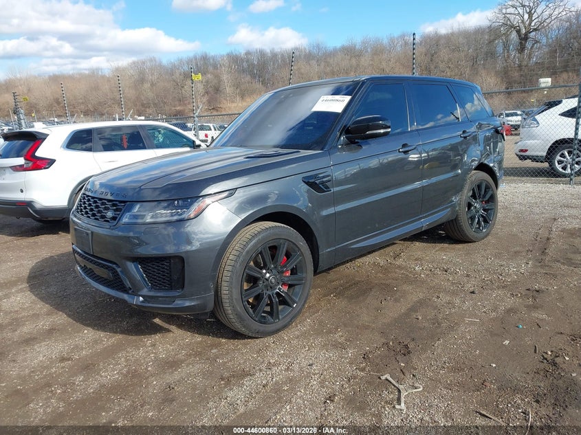 2020 Land rover Range rover sport VIN SALWS2RU5LA747297 IAAI salvage auction — LEFT REAR, Salvage (Illinois), sold $17,500 on 2026-07-08 (photo 2)
