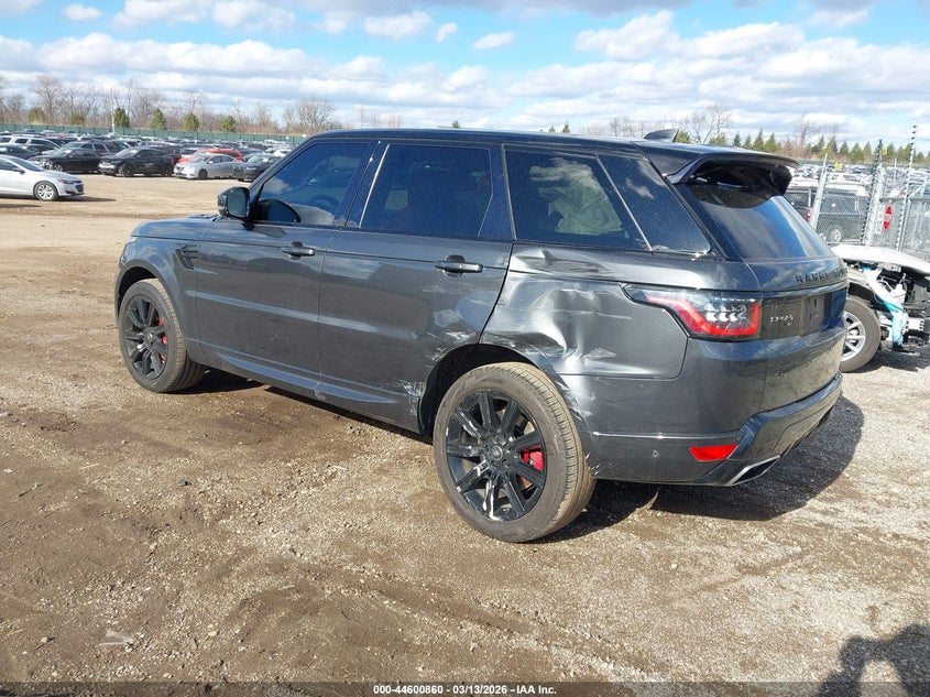 2020 Land rover Range rover sport VIN SALWS2RU5LA747297 IAAI salvage auction — LEFT REAR, Salvage (Illinois), sold $17,500 on 2026-07-08 (photo 3)