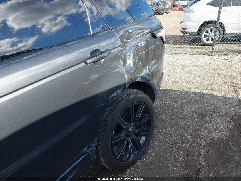 2020 Land rover Range rover sport VIN SALWS2RU5LA747297 IAAI salvage auction — LEFT REAR, Salvage (Illinois), sold $17,500 on 2026-07-08 (photo 6)