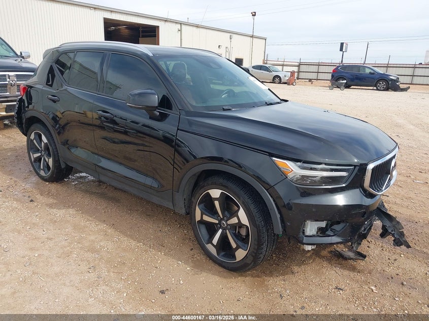 2019 Volvo Xc40 VIN YV4162UK0K2156022 IAAI salvage auction — FRONT END, Original (Texas), sold $3,025 on 2026-08-11 (photo 1)
