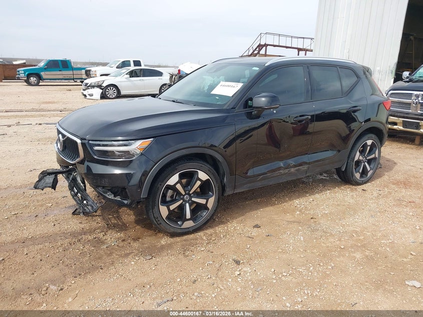 2019 Volvo Xc40 VIN YV4162UK0K2156022 IAAI salvage auction — FRONT END, Original (Texas), sold $3,025 on 2026-08-11 (photo 2)