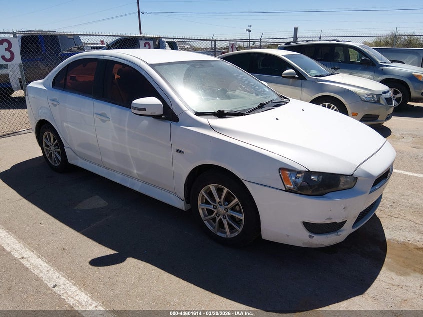 2015 Mitsubishi Lancer VIN JA32U2FU4FU021131 IAAI salvage auction — FRONT & REAR, Salvage Title, sold $600 on 2026-07-24 (photo 1)