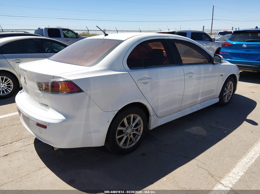 2015 Mitsubishi Lancer VIN JA32U2FU4FU021131 IAAI salvage auction — FRONT & REAR, Salvage Title, sold $600 on 2026-07-24 (photo 4)